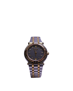 Gucci 9000L Timeless Watch, Silver/Gold, 0136445, 3*